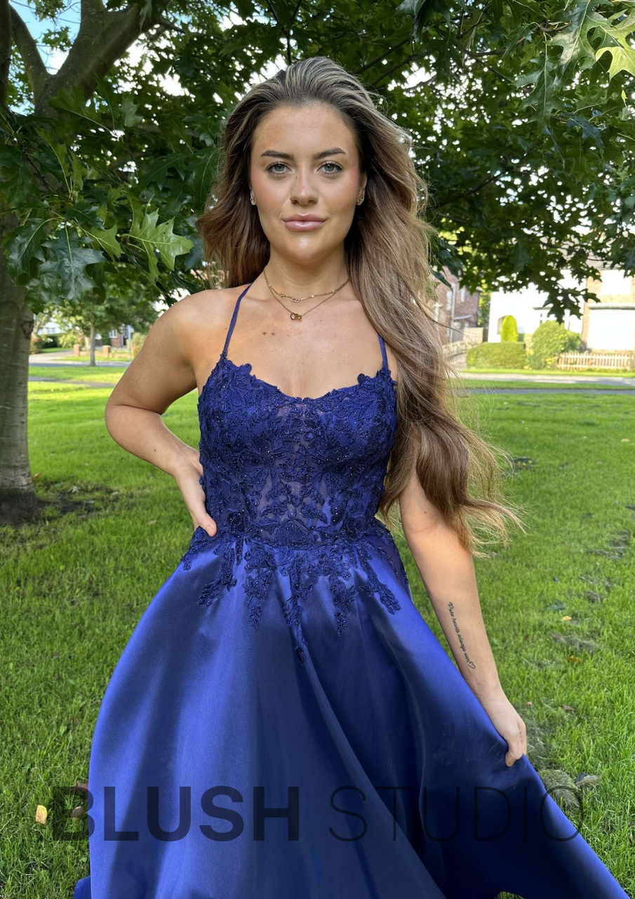 Royal blue short prom dresses hotsell